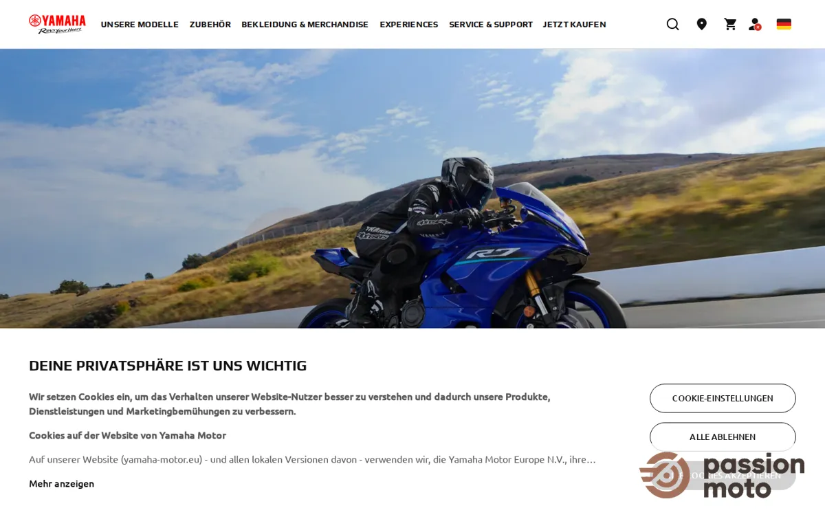 Capture : Yamaha Motor Europe - Yamaha Motor